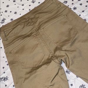 Khaki Skinny Jeans